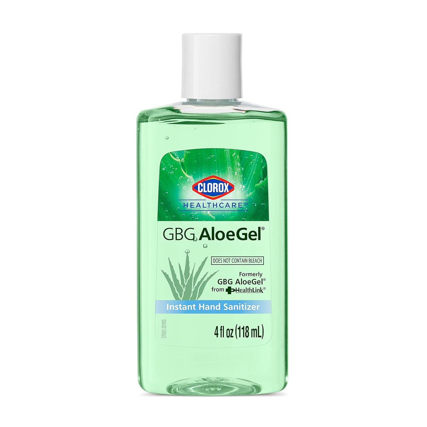 Clorox Healthcare GBG AloeGel Hand Sanitizer Wipes, Bleach-Free Sanitizing Wipes for Hands with 71% Ethyl Alcohol and Aloe - FDA Registered, Resealable Travel Pouch, 20 Count