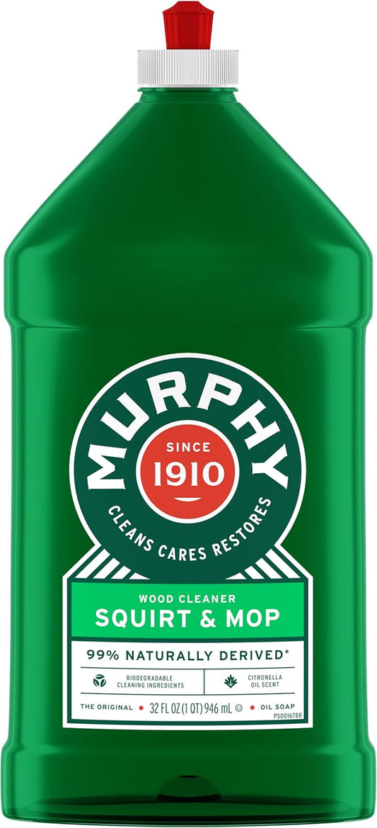 Murphy's Oil Soap Squirt and Mop Wood Floor Cleaner - 32 Fluid Ounce