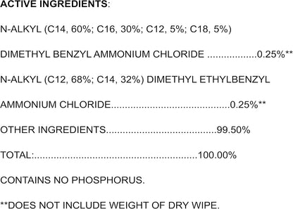 Clorox Healthcare VersaSure Cleaner Disinfectant Wipes, 110 Count Refill, 2 Refills/Case