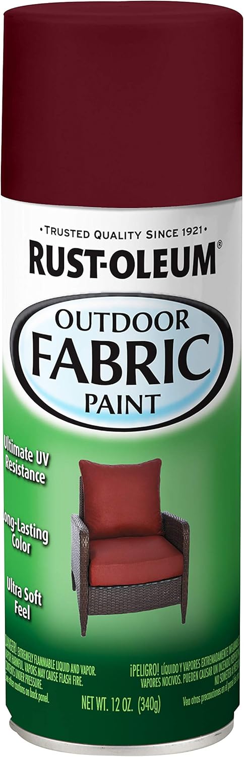 Rust-Oleum 358832 Outdoor Fabric Spray Paint, 12 oz, Navy