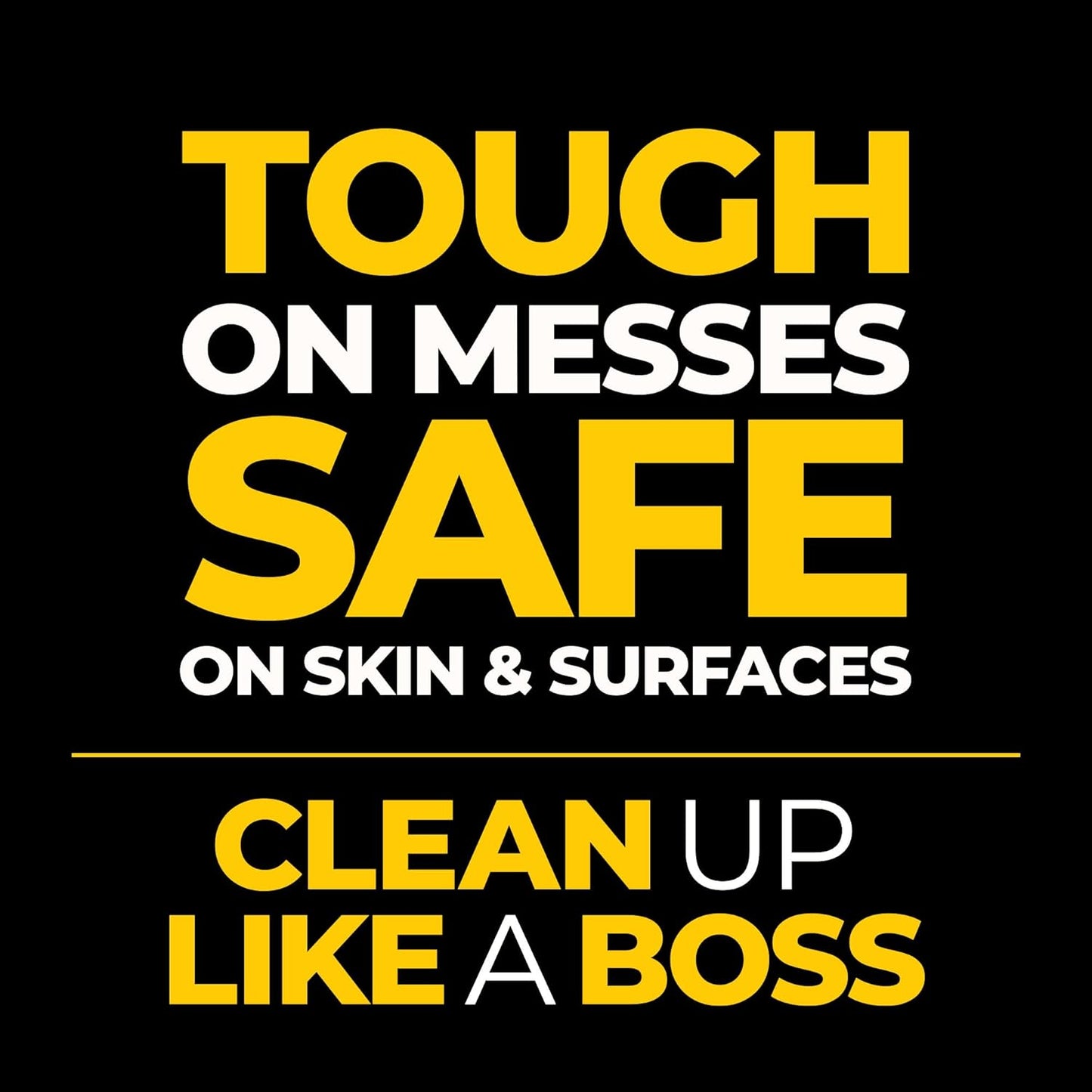 Grime Boss Heavy Duty Hand Cleaning Wipes, White 60 Count (Pack of 1)
