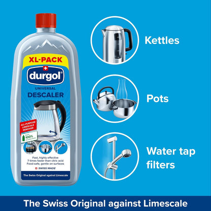 Durgol Universal Multipurpose Descaler/Decalcifier for Kitchen and Household Items, 25.4 Ounce