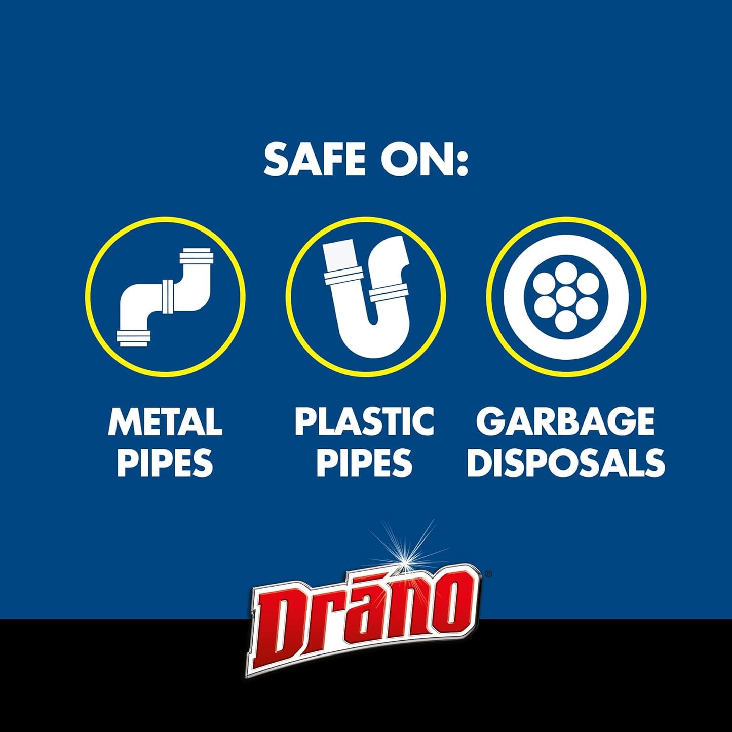 Drano Early Action Foamer Drain Clog Remover and Cleaner for Shower or Sink Drains, Unclogs and Removes Sources of Odor, 17 Fl Oz