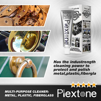 Metal Polish Paste for Home, Bike, Boat and Car Cleaning, Alloy Wheel Cleaner, Rust Remover for Metal, All-Purpose Metal Cleaner 50ml