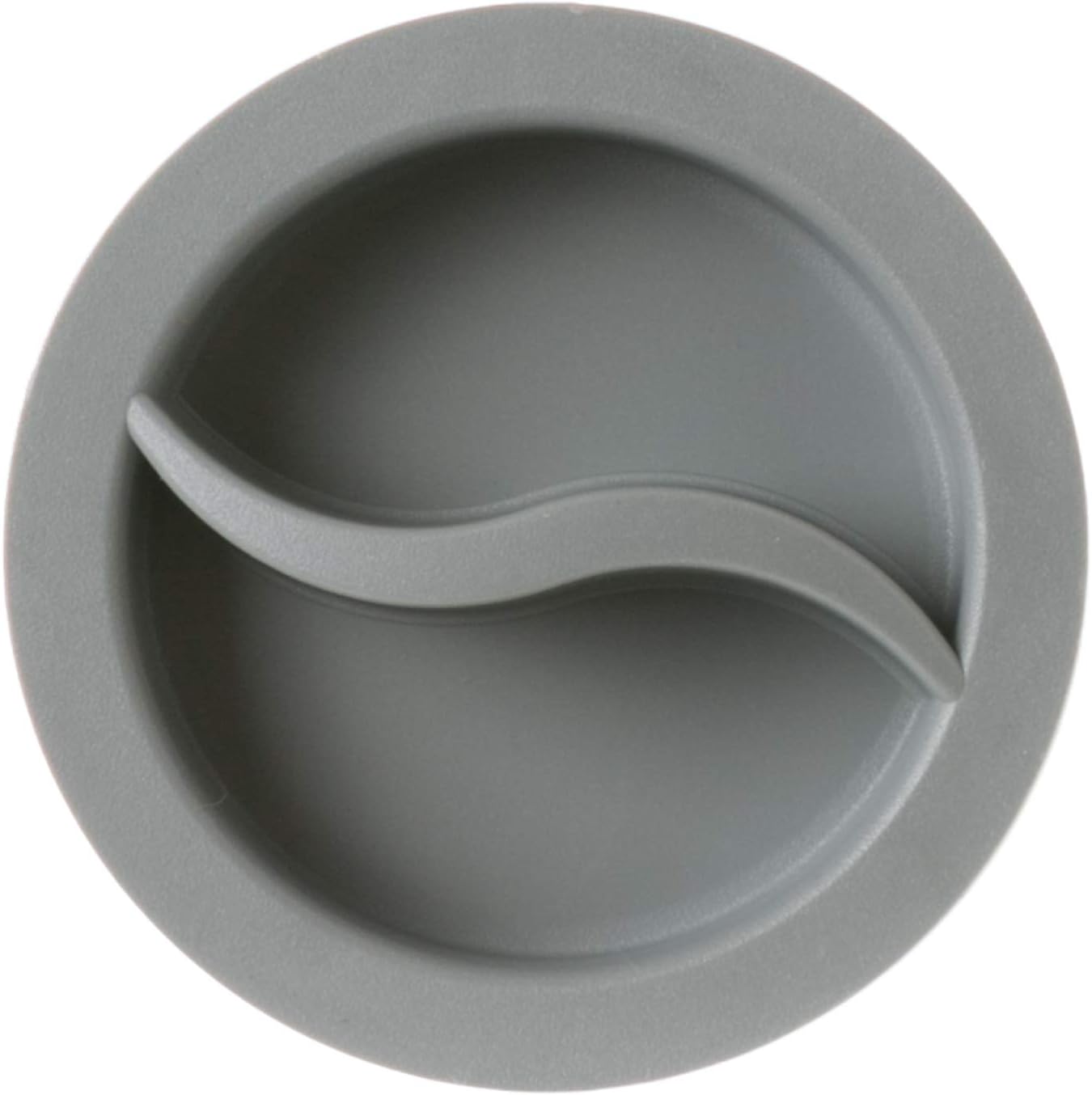 GE WD12X10122 Genuine OEM Rinse Aid Dispenser Cap (Gray) for GE Dishwashers