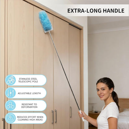 360 Duster Refills for Swiffer Dusters Refill with 2 Upgrade Extendable Handle(30 Count)