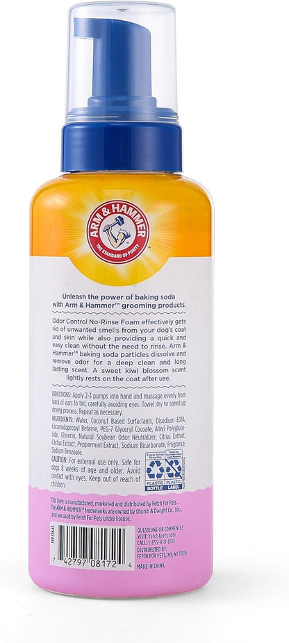 Arm & Hammer for Pets Super Deodorizing Dog Spray with Baking Soda for Odor Control, Freshens Coat Between Baths, pH Balanced Formula for Dogs, 8 Fl Oz - 2 Pack