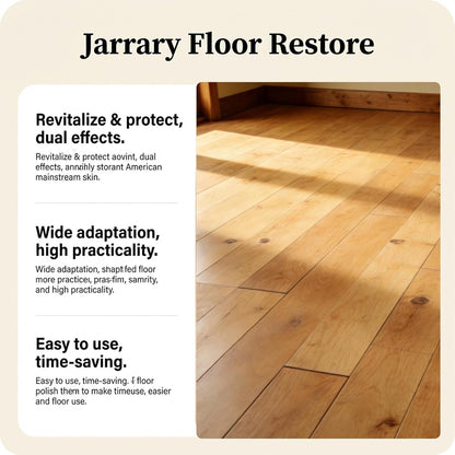 Floor Restore Cleaner and Polish, Revitalizes and Protects Wood, Laminate, Vinyl, Bamboo Floors, Spray