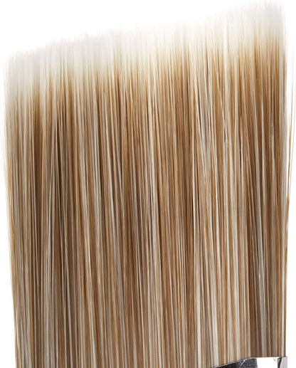 Pro Grade 2 Inch Angled Paint Brush (3 Pack) – Professional Angle Sash Brushes for Cutting in Trim, Walls, Cabinets & Detail Work – Works with Latex & Oil-Based Paint