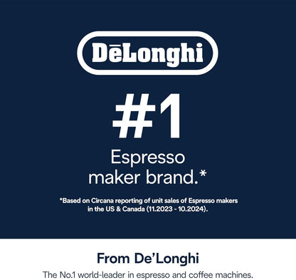 De'Longhi EcoDecalk Descaler, Universal Descaling Solution for Coffee & Espresso Machines, 16.90 oz (5 uses)