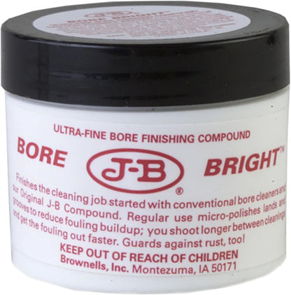 Brownells J-B Bore Bright Gun Cleaner Solvent Oil-Paste, Gunsmithing Tools Maintenance Cleaning Supplies, 2 oz. (57g) Jar