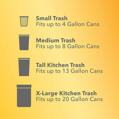 Glad Tall Kitchen Trash Bags 13 Gallon, MaxStrength Beachside Breeze Garbage Bags, Odorshield with Drawstring, 34 Count