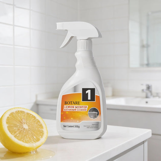 Lemon Bathroom & Shower Cleaner, Effective Daily Maintenance, Dual Foam & Spray Nozzle, All-Purpose for Tub, Faucet, Toilet, Tile, Sink, Glass & Wall(17.64 fl oz x3 Bottle)