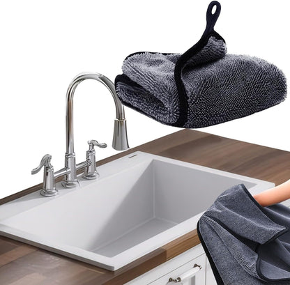 Cleaning Wipes Cloths,5pcs Cleaning Drying Towels,Shower Doors Drying Towels,12 * 10” Streak Free Glass Window Car Mirror Super Absorben Microfiber Cleaning Cloths Cleaner(5pcs grey12*10”)