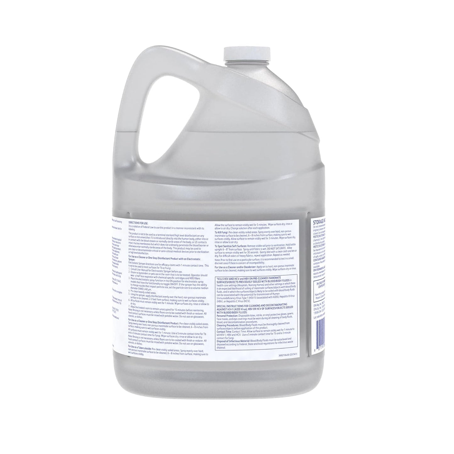 Oxivir Diversey Tb Ready-to-Use Liquid Hydrogen Peroxide Disinfectant Cleaner, Tuberculocidal Multi-Surface Cleaner, 1 Gallon