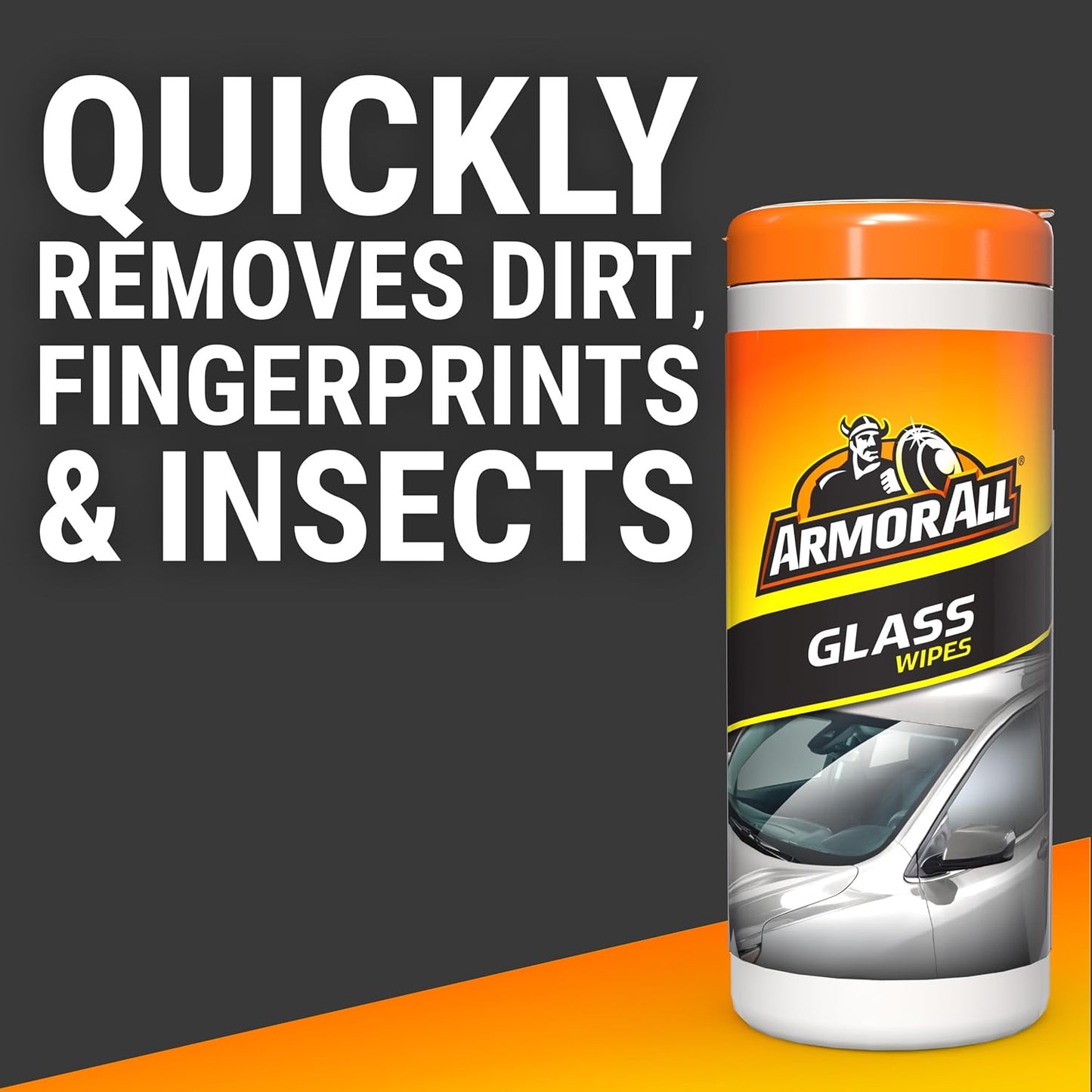 Armor All Car Cleaning Wipes, Wipes for Car Interior and Car Exterior, 90 Wipes Each