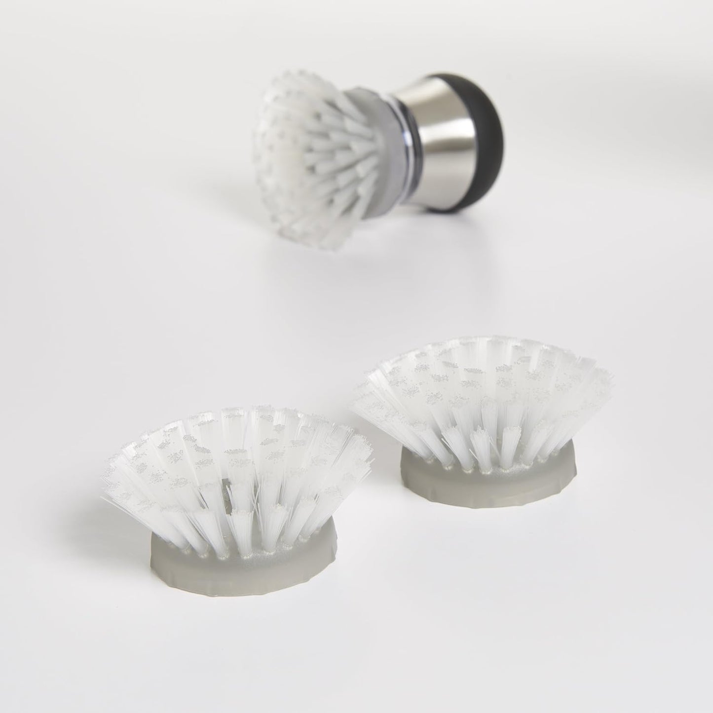 OXO Steel Soap Dispensing Palm Brush Refills, 2-Pack