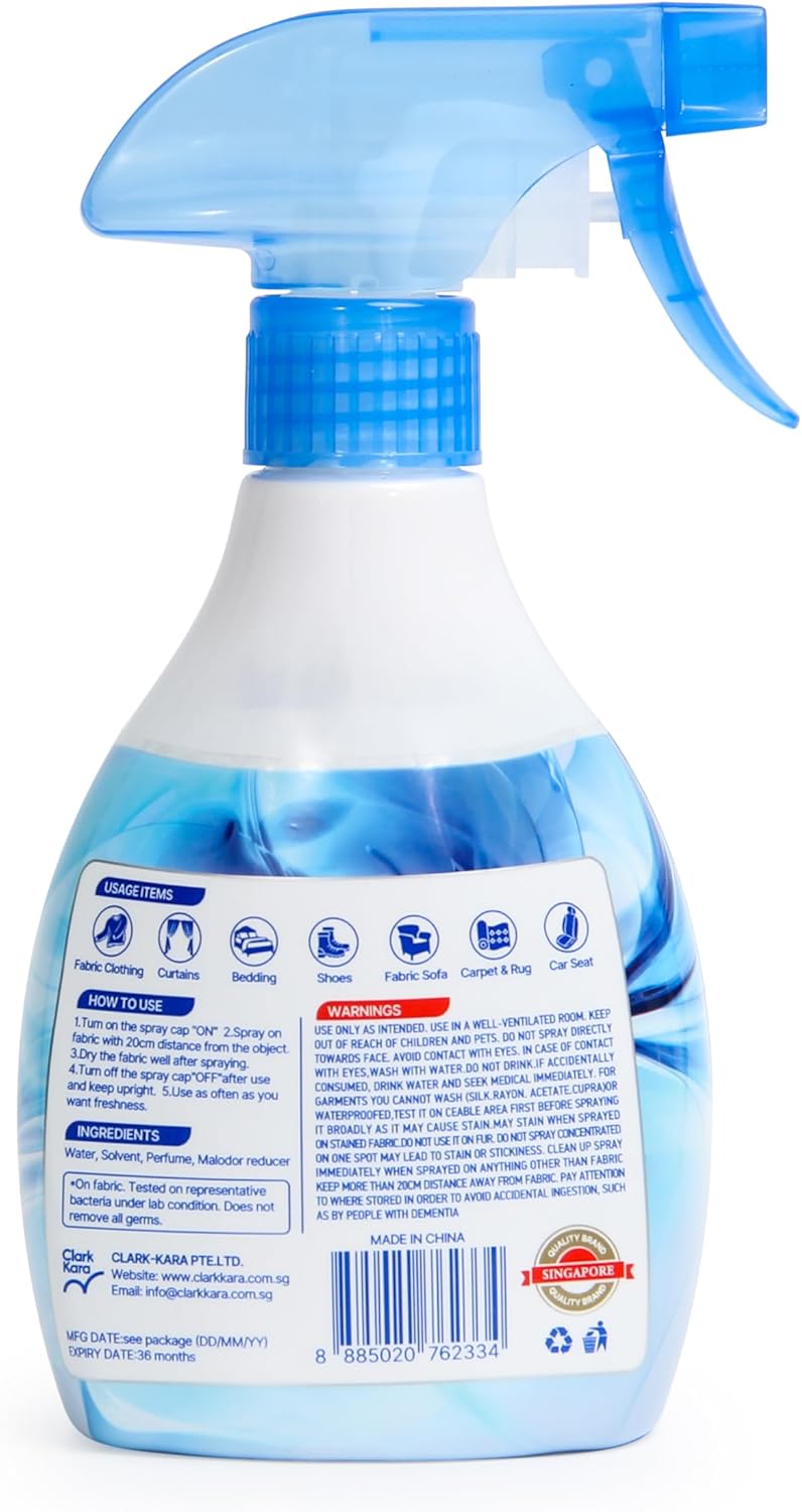 Fabric Refresher Spray - Enchanting Scenery - Wrinkle Release Spray & Fabric Softener Alternative - Odor Eliminator Deodorizer Spray for Clothes, Bedding and Home Use
