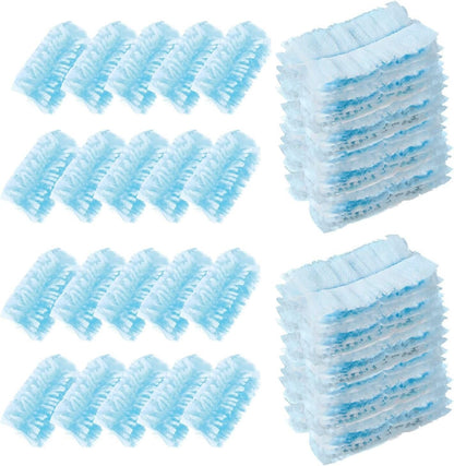 KMAKII Heavy Duty Duster Refills, Blue, Compatible with Universal Duster Handles for Multi-Surface Cleaning, 30 Pack
