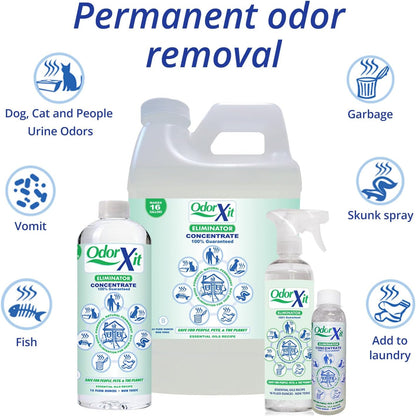 Pet Urine Odor Eliminator Spray, Ideal for Cat, Dog Poo and Urine Smell, Versatile & Natural Odor Neutralizer for Home and Outdoor Use, Ready to Use, 16oz