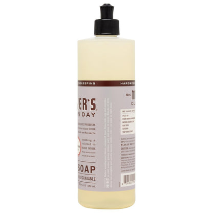 Mrs. Meyer's Liquid Dish Soap Geranium, 16 OZ
