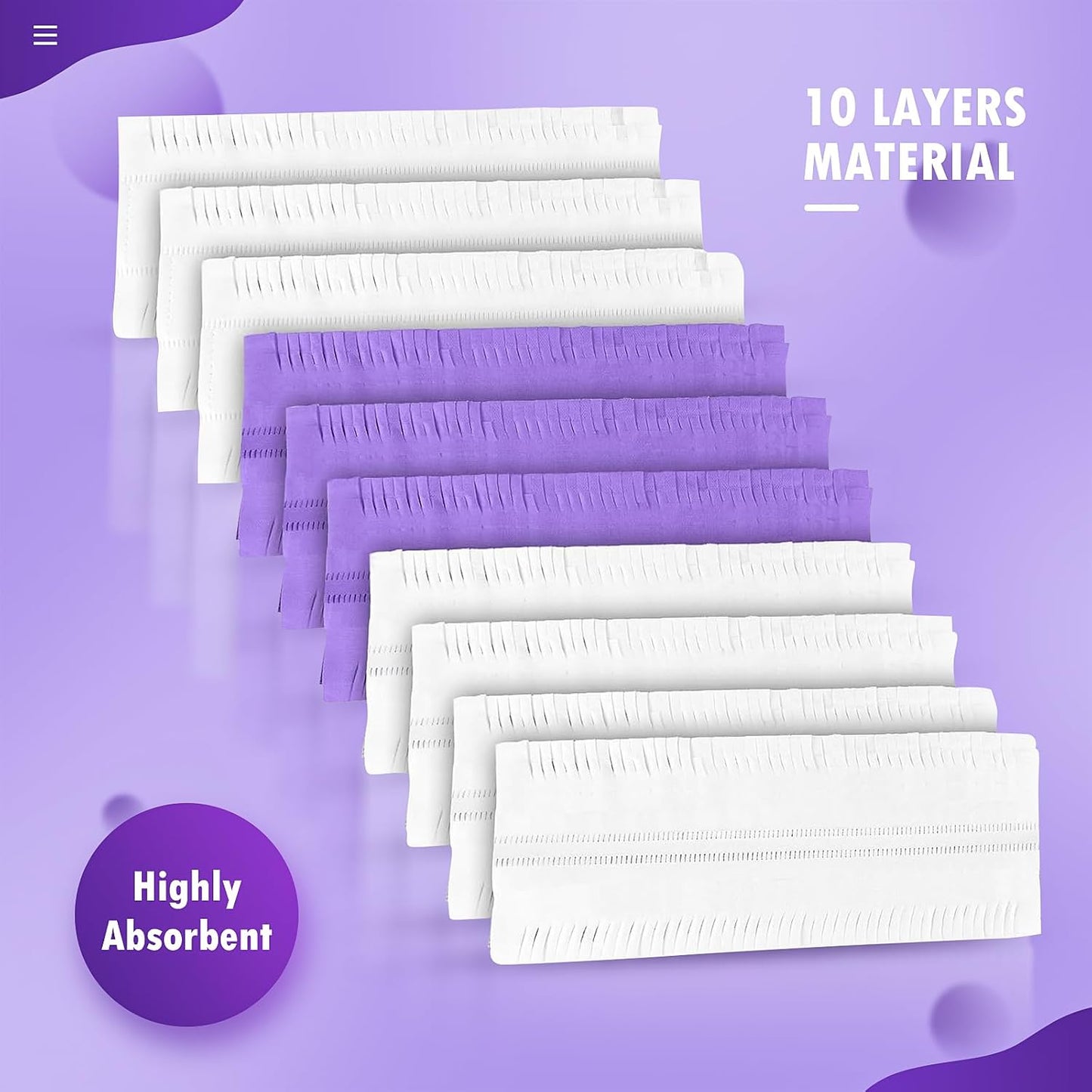 Pure Realm 40 Cout Power Mop Pads Refills for Powermop , Multi-Surface Disposablen swiffer Power Mop Pads，Unscented Spray Cleaning Repalcement Pads Refill