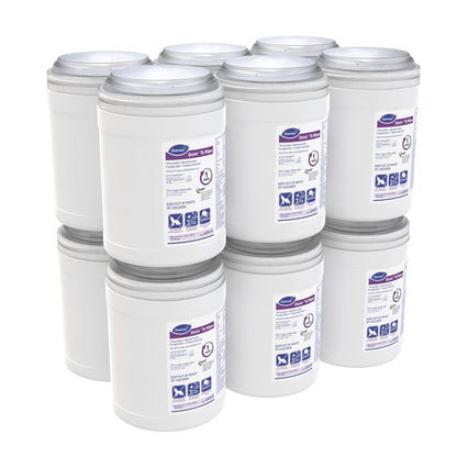 Oxivir Diversey Tb 5388471 Ready-to-Use Disinfectant Cleaning Wipes, Accelerated Hydrogen Peroxide, Large 7x8-Inch Sheets, 60-Wipes, 1-Slim Canister