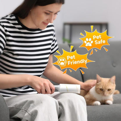Extra Sticky Lint Roller for Pet Hair, 600 Sheets with 2 Reinforced Handles, Heavy Duty Lint Roller for Clothes, Couch, Furniture & Car