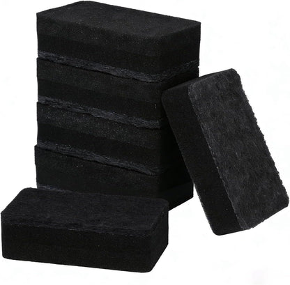 Dish Sponges for Kitchen, Individually Wrapped Dishwashing Sponges, Non Scratch Scrub Sponges for Dishes, Pots, Pans and Sink, Multipurpose Cleaning (Black and White)
