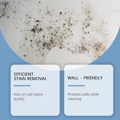 Wall Cleaner Spray,Highly Effective Removal Spray,Multi-Surface Wall Remover Spray for Painted Walls,Wood and Tile,Stain Remover (8.12 FL OZ)