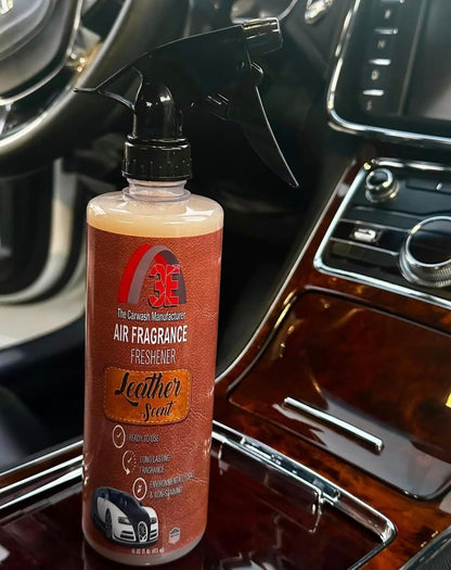 3E Car Air Freshener Premium Baby Powder Scent 16 fl oz – Professional Automotive Air Freshener & Odor Eliminator, Long-Lasting Interior Fragrance for Cars, Trucks, SUVs, RV, Home & Office