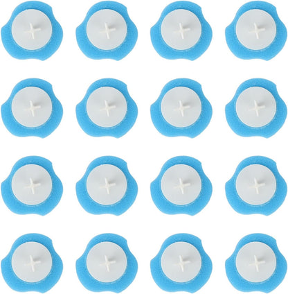 Disposable Toilet Brush Refills, Toilet Brush Wand Refill Heads Remove Stubborn Stains for Home
