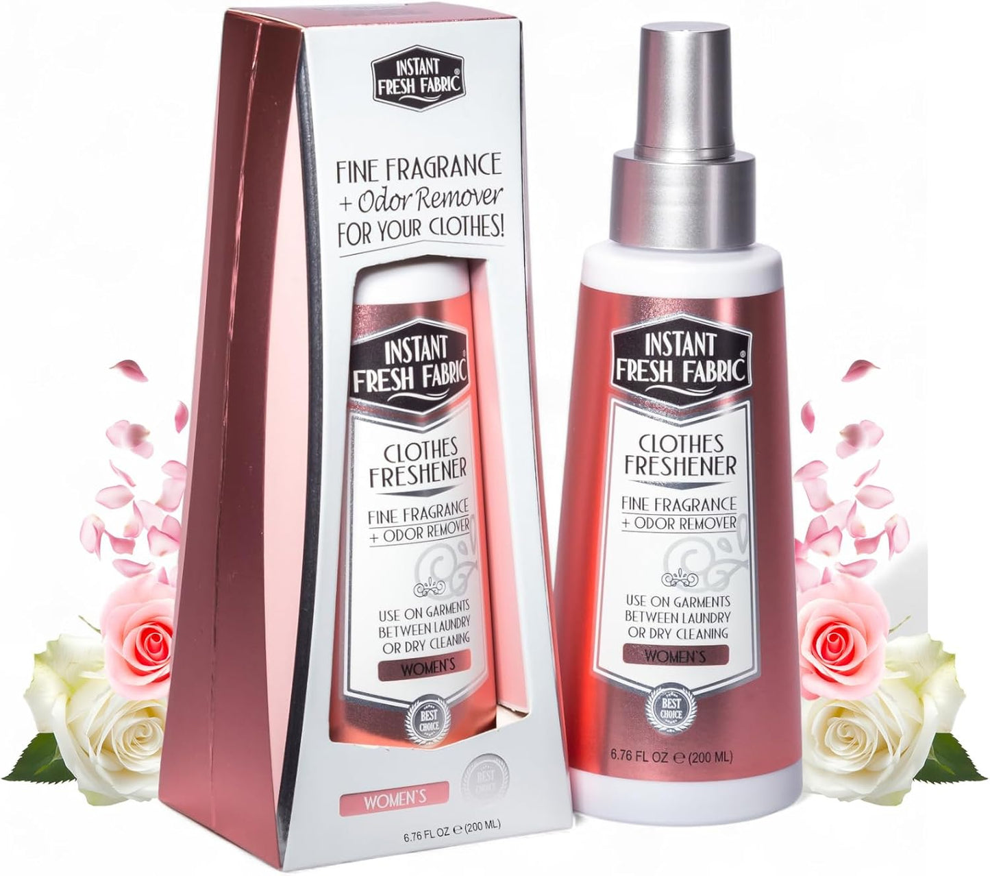 Fabric Freshener Spray & Deodorizer Odor Eliminator - Works Instantly with Noxban™ - Eco-Friendly Fabric Refresher & Odor Neutralizer - Safe for Garments, Linens, Bedding - Men's