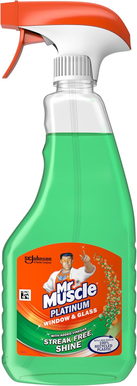 Mr Muscle Platinum Window & Glass Cleaner Spray 750 ml