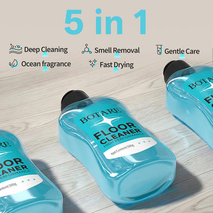 Floor Cleaner Liquid for Mopping, Household Deep Cleaning Solution for Wood,Hardwood,Tile,Laminate,Marble & Porcelain & Bathroom,Orange Scent,17.6 Fl Oz Each(1 Bottle+1 Cleaning Cloth)