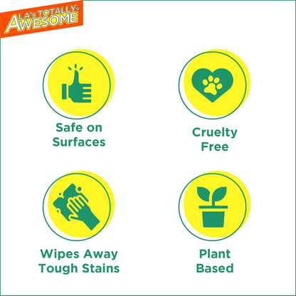 La's Totally Awesome Daily Shower Cleaner Spray, For Showers, Tubs and more, Plant-Derived Formula, 32 Fl Oz (Pack of 3)