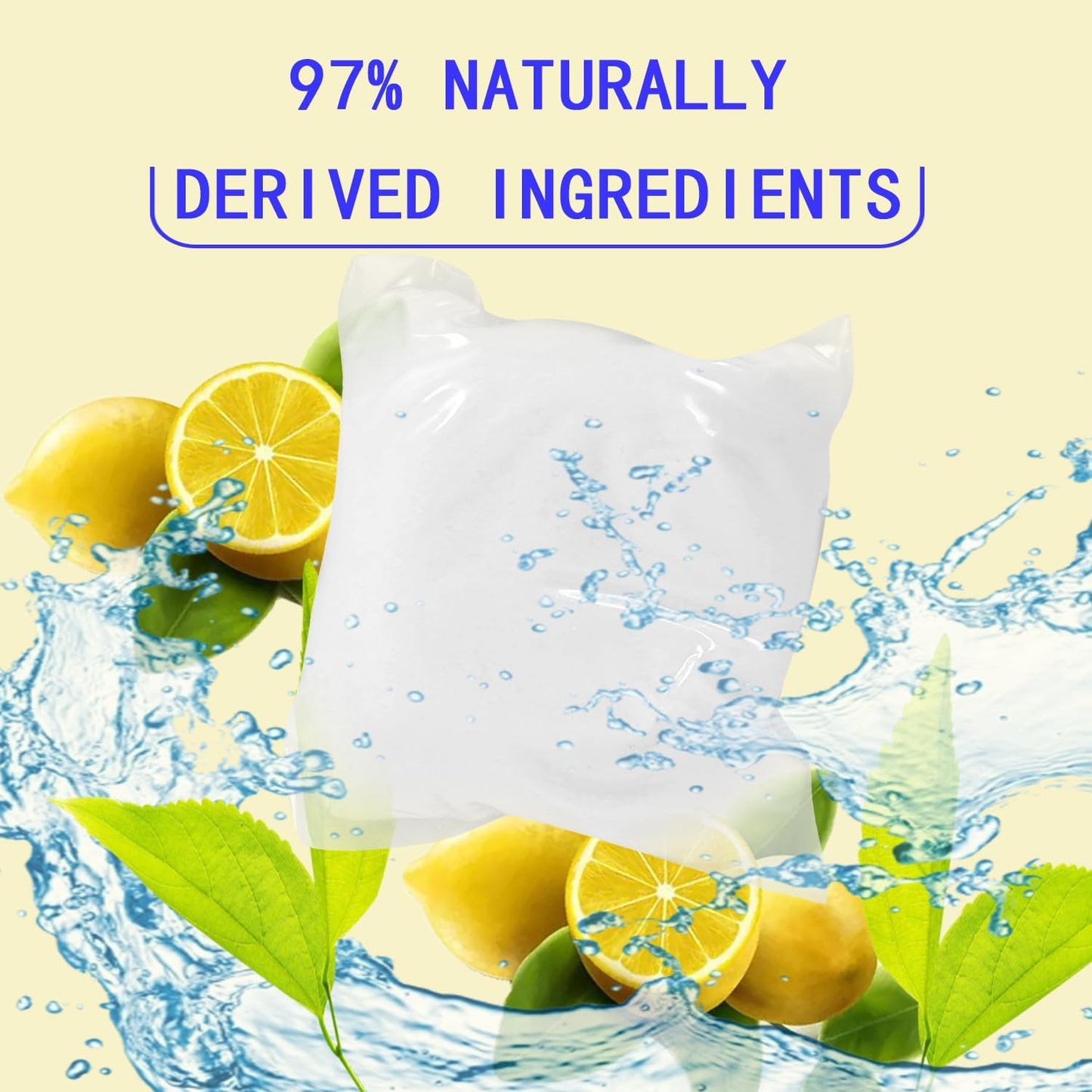 Natural Hard Floor Cleaner PACSS - Lavender Scent (20 Count) | Plant-Based Ingredients | Safe for Tile, Vinyl, Laminate & More | Compatible with OCedar & All Standard Mop Buckets