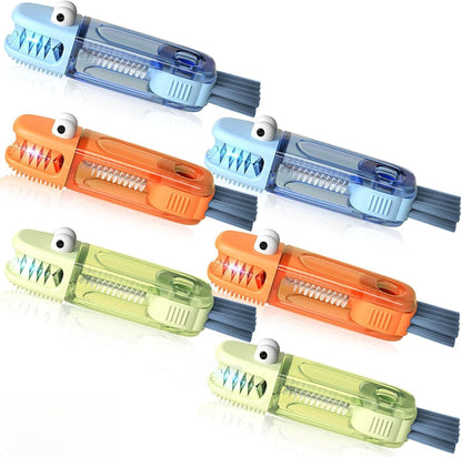 3 in 1 Cup Lid Cleaning Brush, Portable Gap Cleaner Brush - Multifunctional Bottle Cleaning Brush for Bottle Gap/Tight Spaces/Travel Bottle Lid, Home Kitchen Crevice Brush Tools, 3 PCS