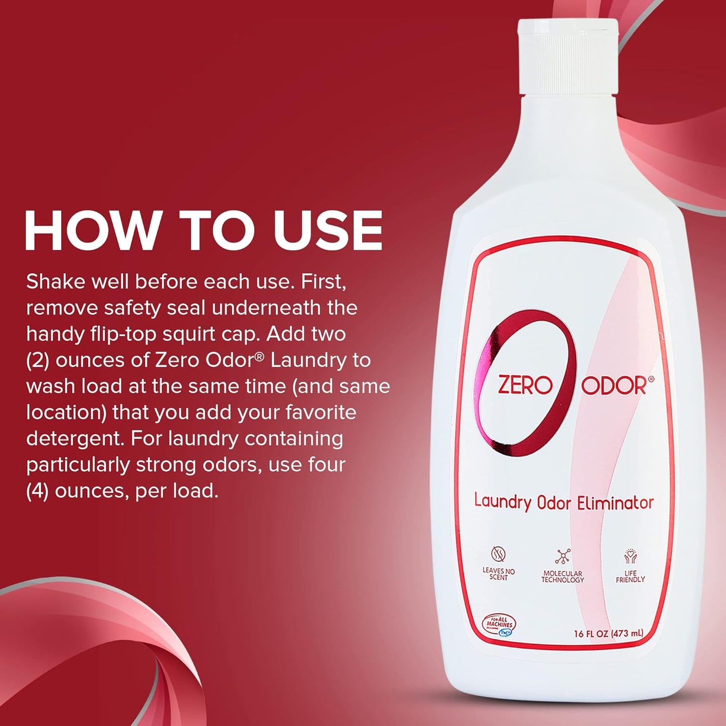 ZERO ODOR LAUNDRY PET ODOR ELIMINATOR