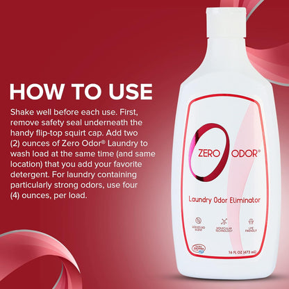 ZERO ODOR LAUNDRY PET ODOR ELIMINATOR
