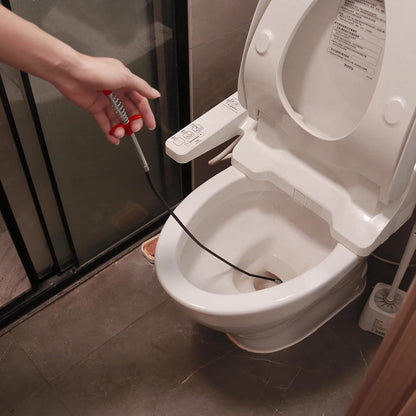 Upgraded Drain Snake, 76 inch Hair Drain Clog Remover Tool ， Sink Snake Drain Clog Remover for Sewer Kitchen Bathroom
