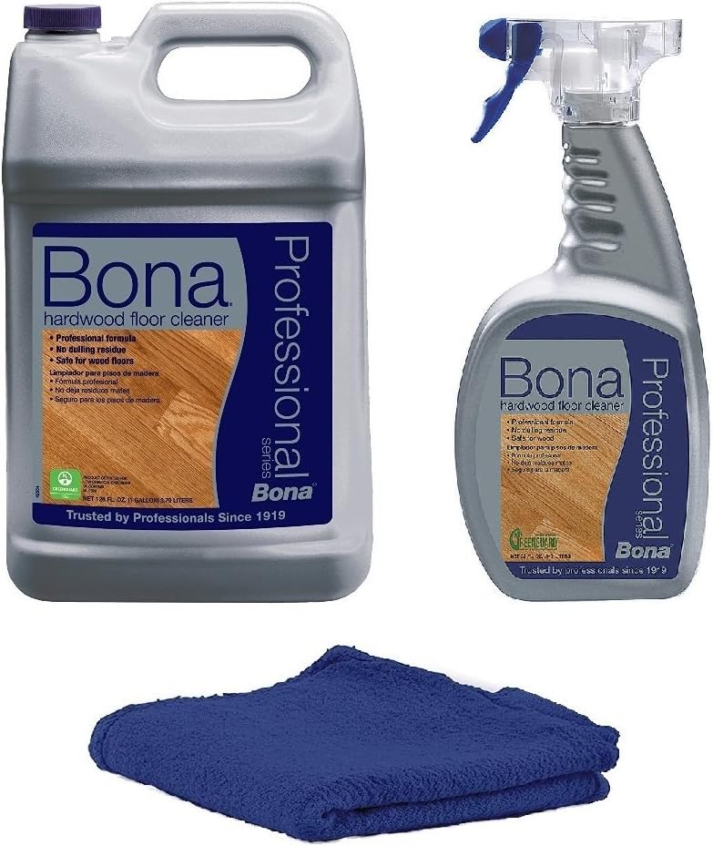 Bona Pro Series Hardwood Floor Cleaner Refill, 1-Gallon (160 oz KIT)