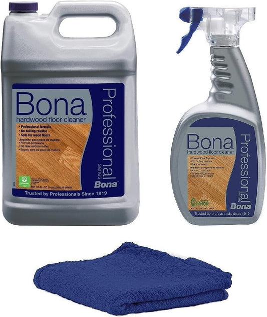 Bona Pro Series Hardwood Floor Cleaner Refill, 1-Gallon (160 oz KIT)