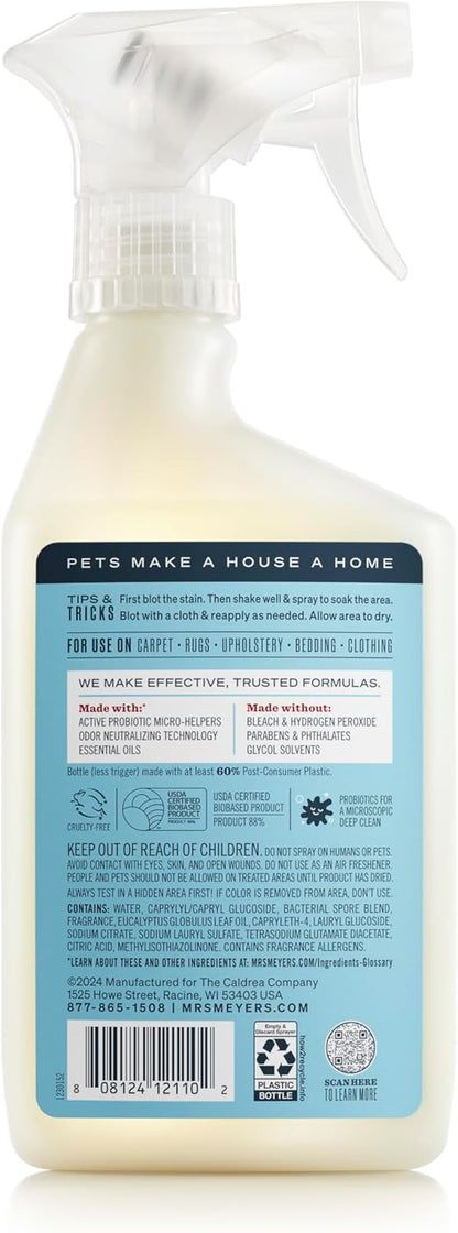 Mrs. MEYER'S CLEAN DAY Pet Stain & Odor Fighter, Orange Blossom Scent, 16oz