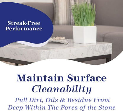 Marblelife Granite & Quartz Cleaner, Safe & Powerful Granite Countertop Cleaner, Oil & Wax Free Quartz Countertop, Effective Stone Care & Cleaning, 32oz Spray