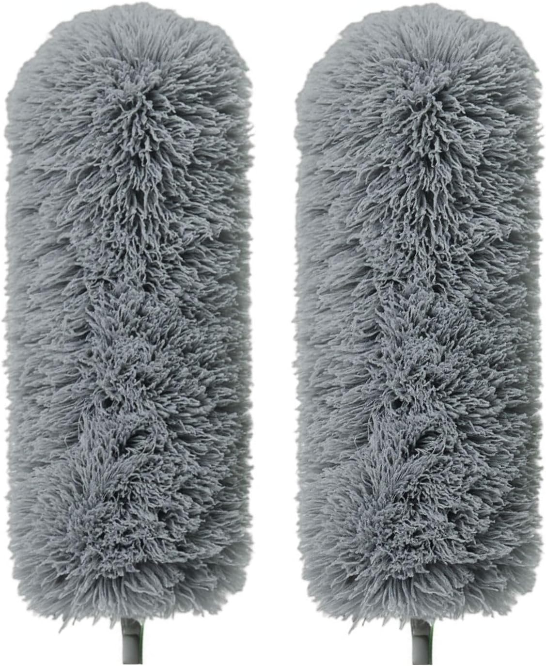 Extendable Feather Duster, Microfiber Duster, Ceiling Fan Duster, Feather Dusters for Cleaning, Dust Cleaner, Cobweb Duster - Electrostatic Bendable Head - up to 55 Inch