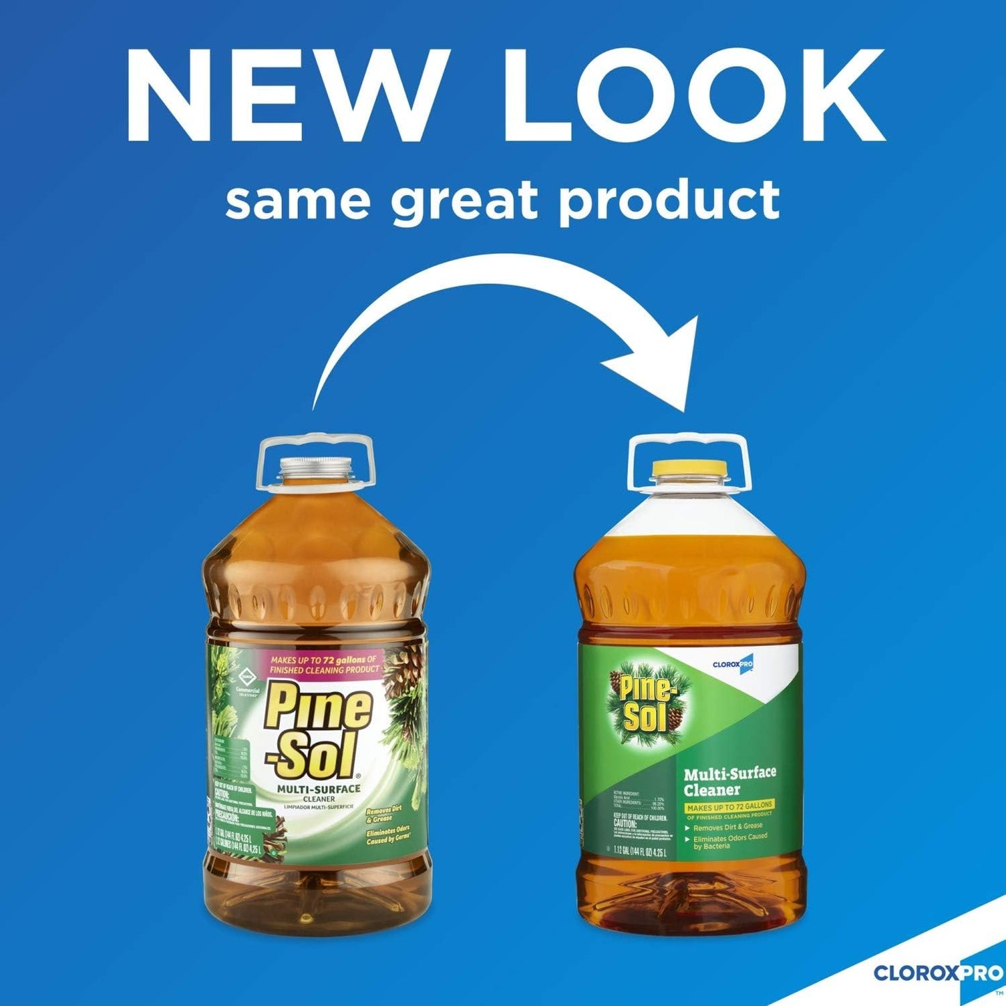 CloroxPro Pine-Sol Multi-Surface Cleaner, Original Pine, 60 Fluid Ounces (Package May Vary)
