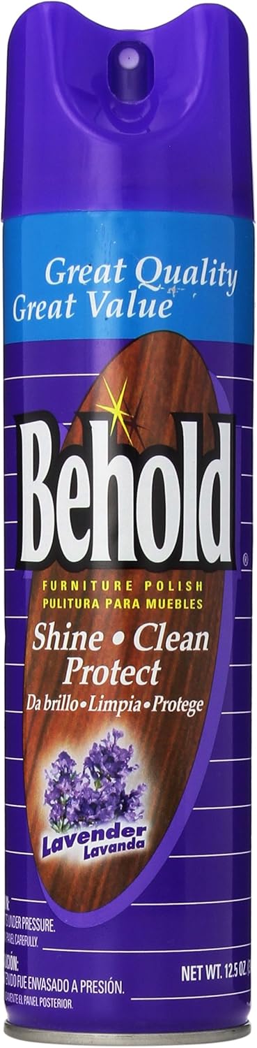 Endust Behold Furniture Polish, Lavender, 12.5 Ounce