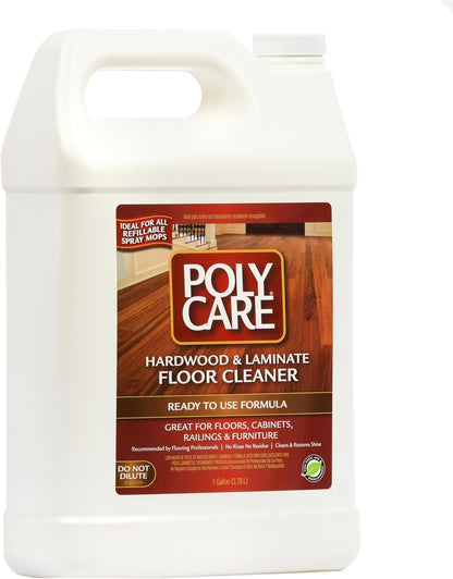Hardwood Floor Cleaner Refill - 128 fl oz - Fresh- Refill for Spray Mops and Spray Bottles - Residue-Free Floor Cleaning Solution for Wood or Laminate Floors