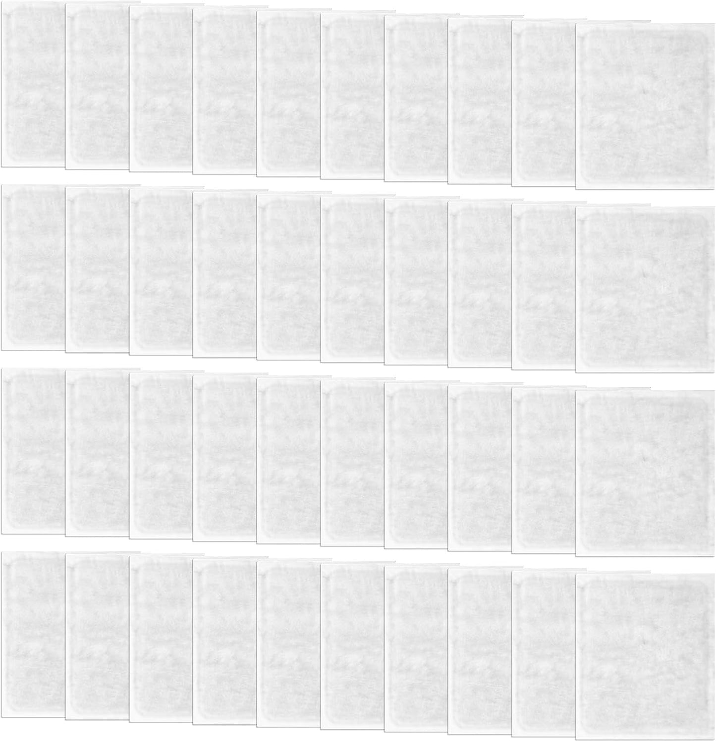 40 Pcs Replacement Mop Pads Compatible with Cleaner Tool, Microfiber Reusable Cleaning Pads for Trim, Molding, Walls, Wet & Dry Use, Trap Dust, Dirt and Pet Hair